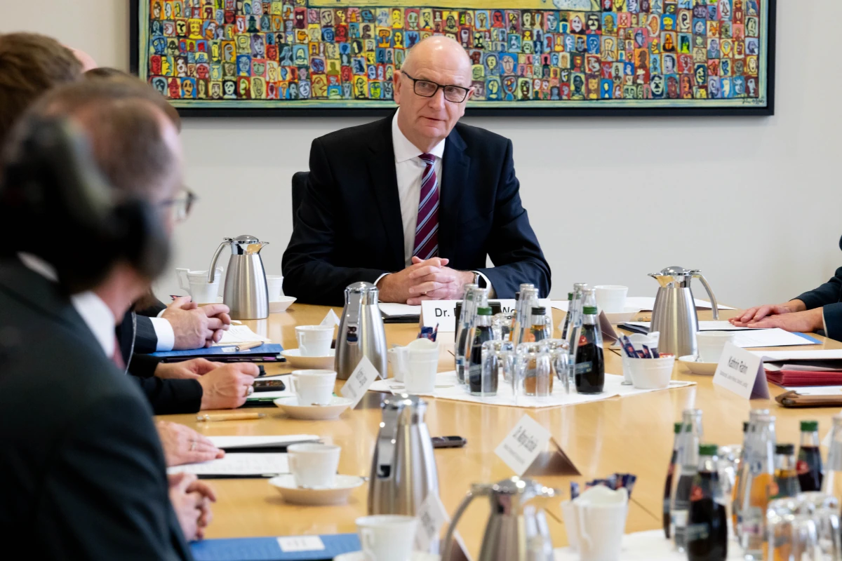 Dr Woidke Besprechung Wahl Ministerpraesident