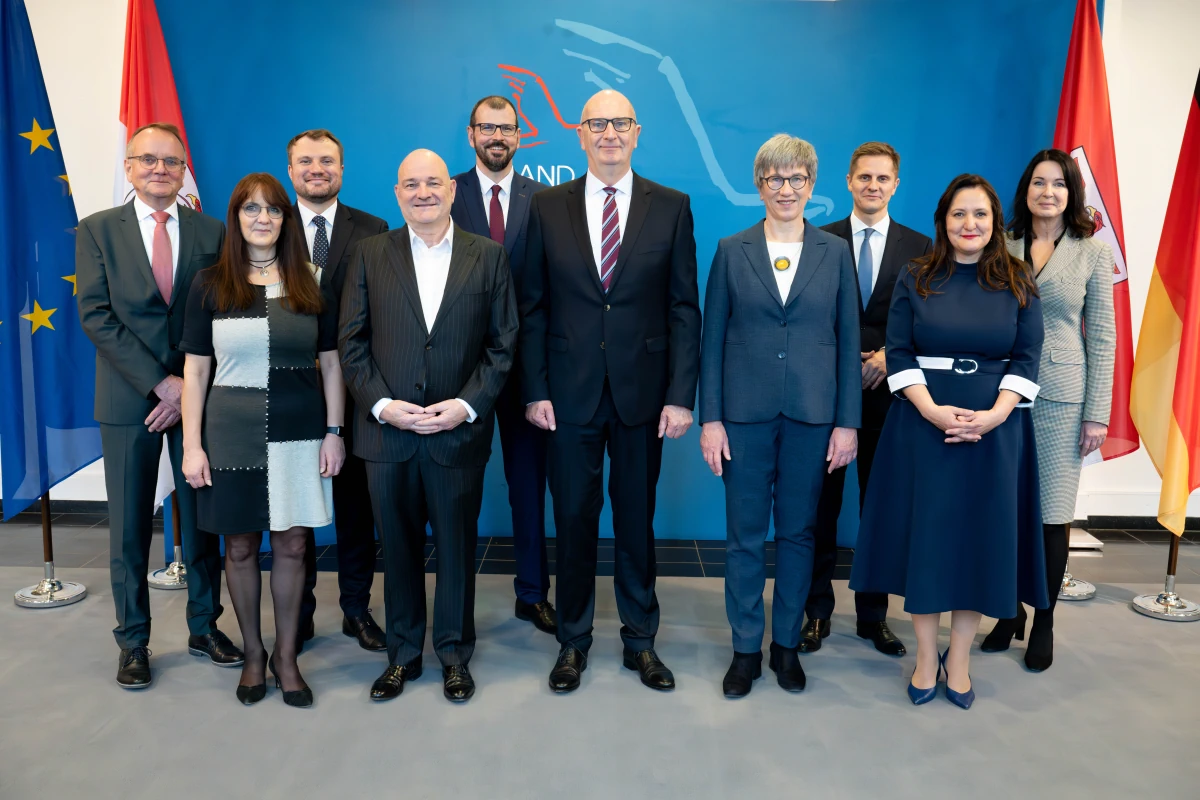 Gruppenfoto Ministerinnen Und Minister Brandenburg Nach Wahl
