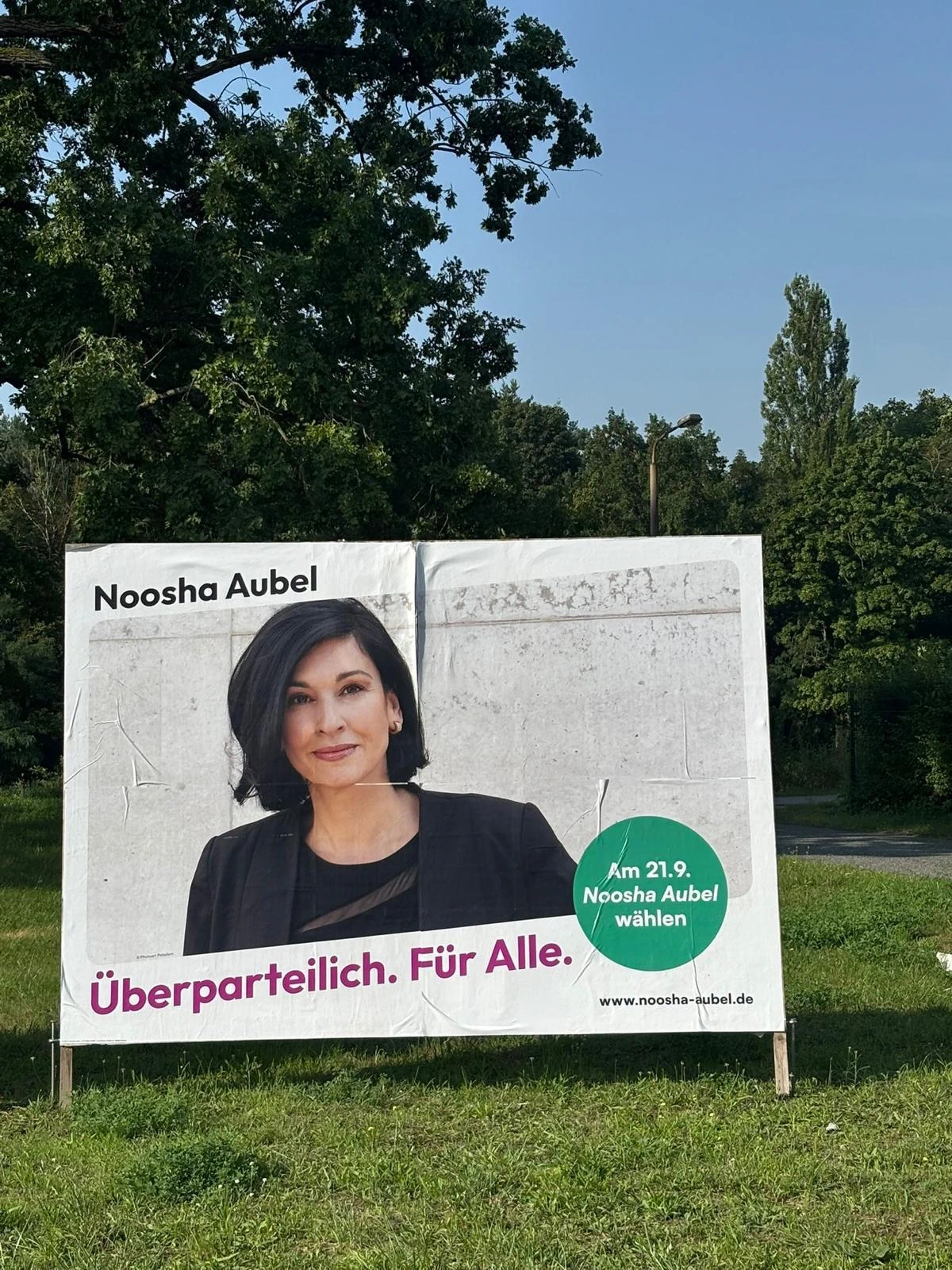 Politikerfotografie Wahlplakat